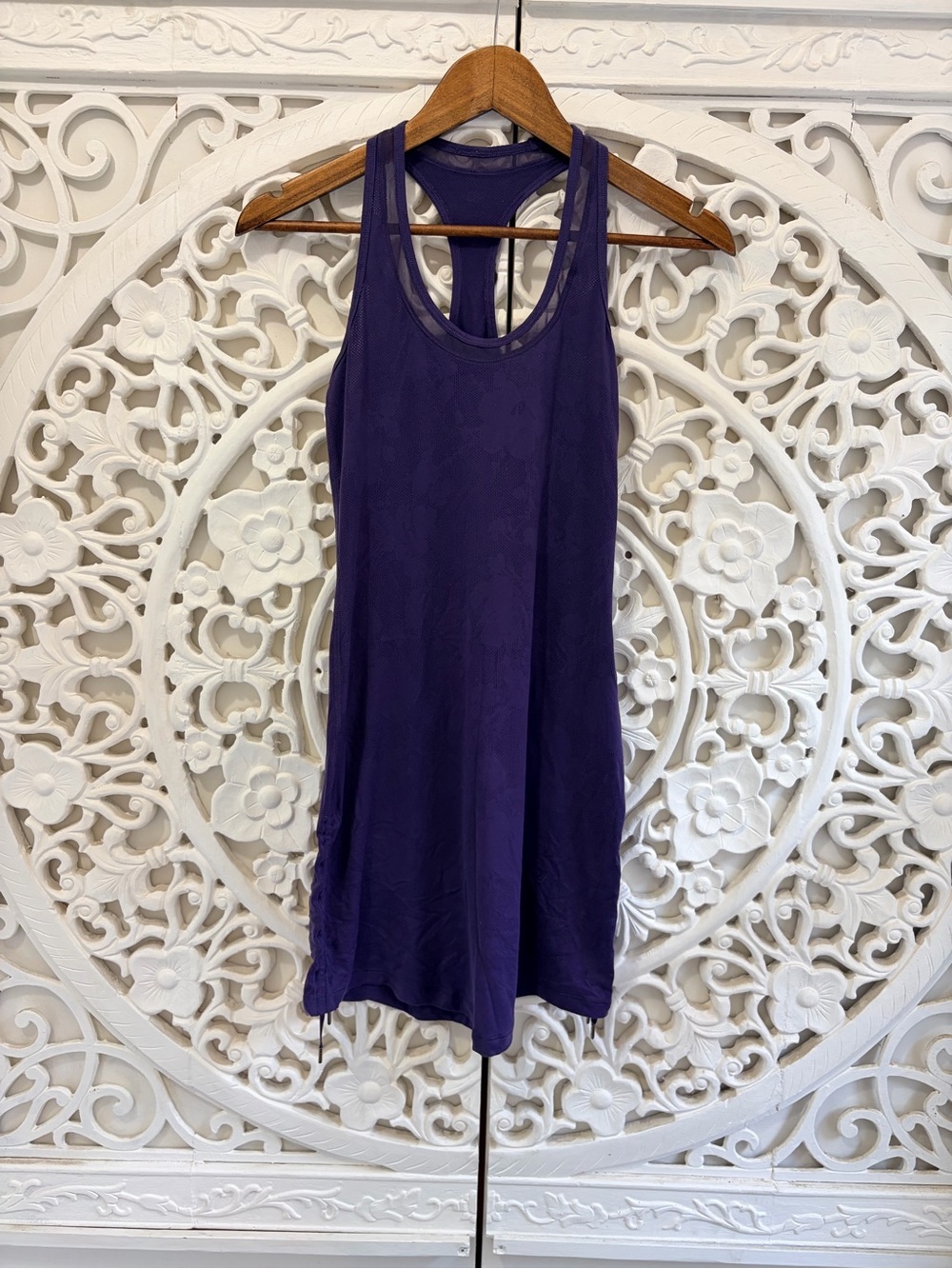 Lululemon It’s a Cinch Dress Jacquard Concord Grape Purple
